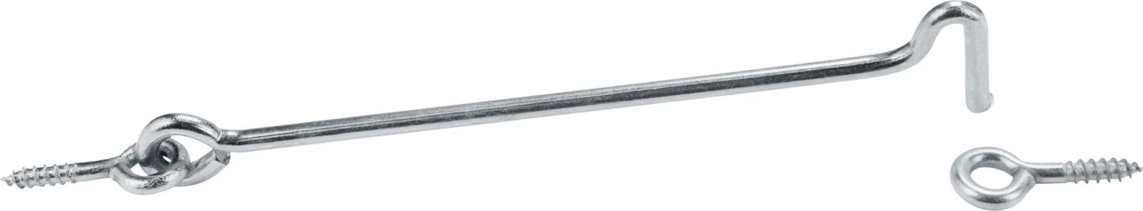 Crochets fenê. zing.bl. 5,8×200mm