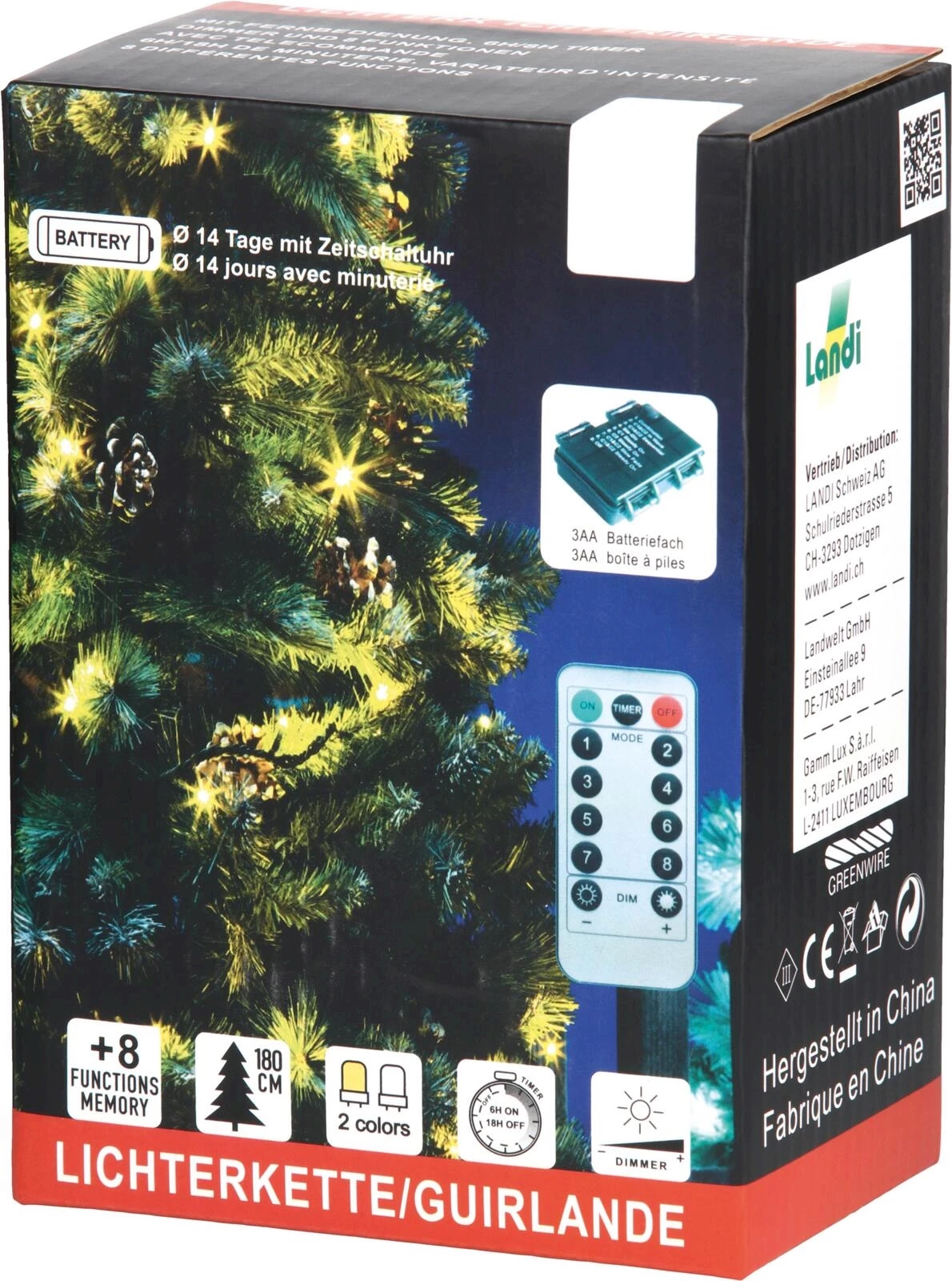 Lichterkette 160 LED