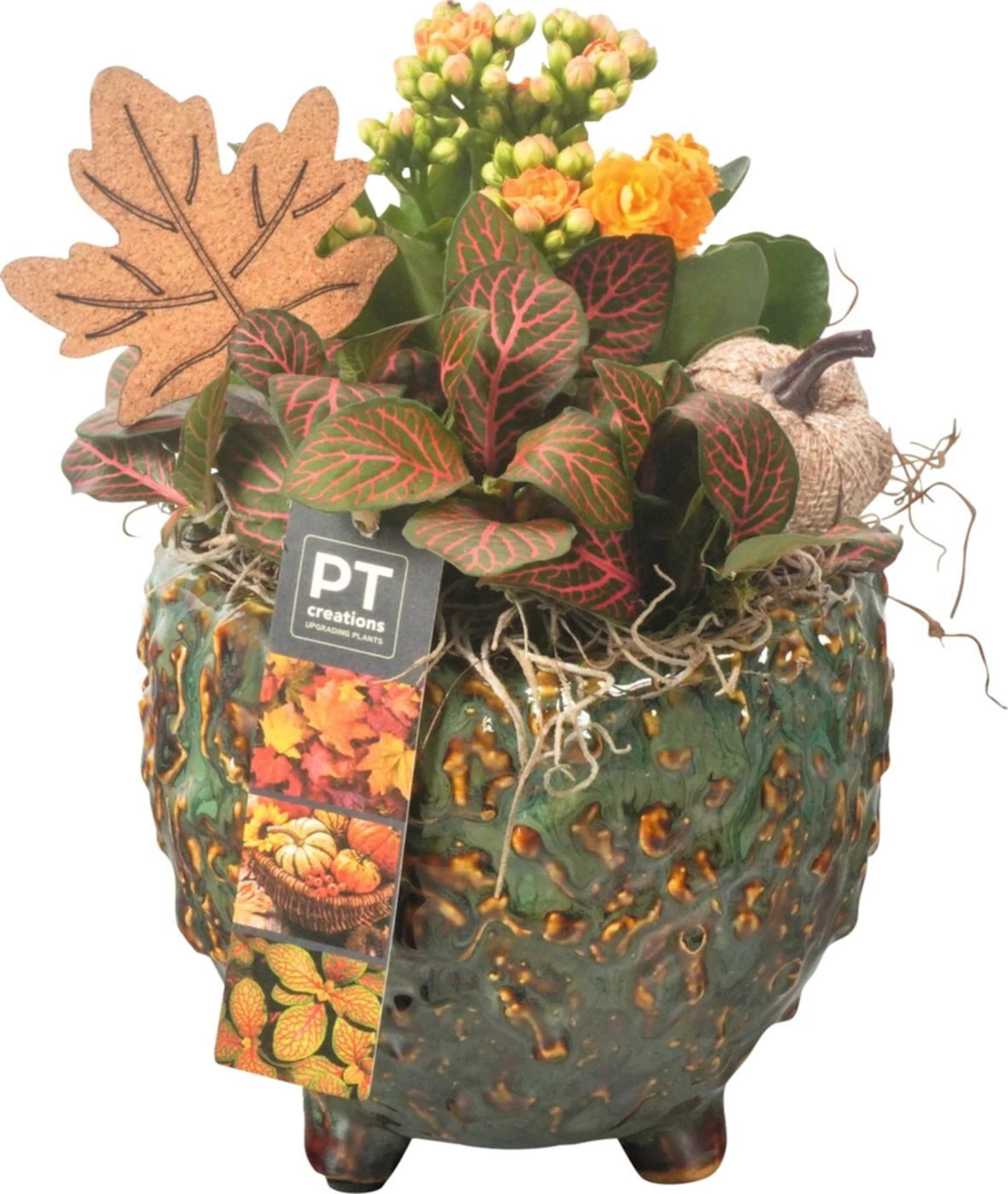 Keramiktopf bepfl. rund P14 cm