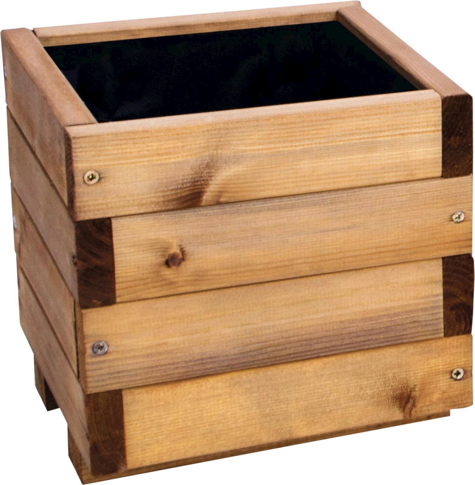 Topf Holz braun 40×40×35 cm