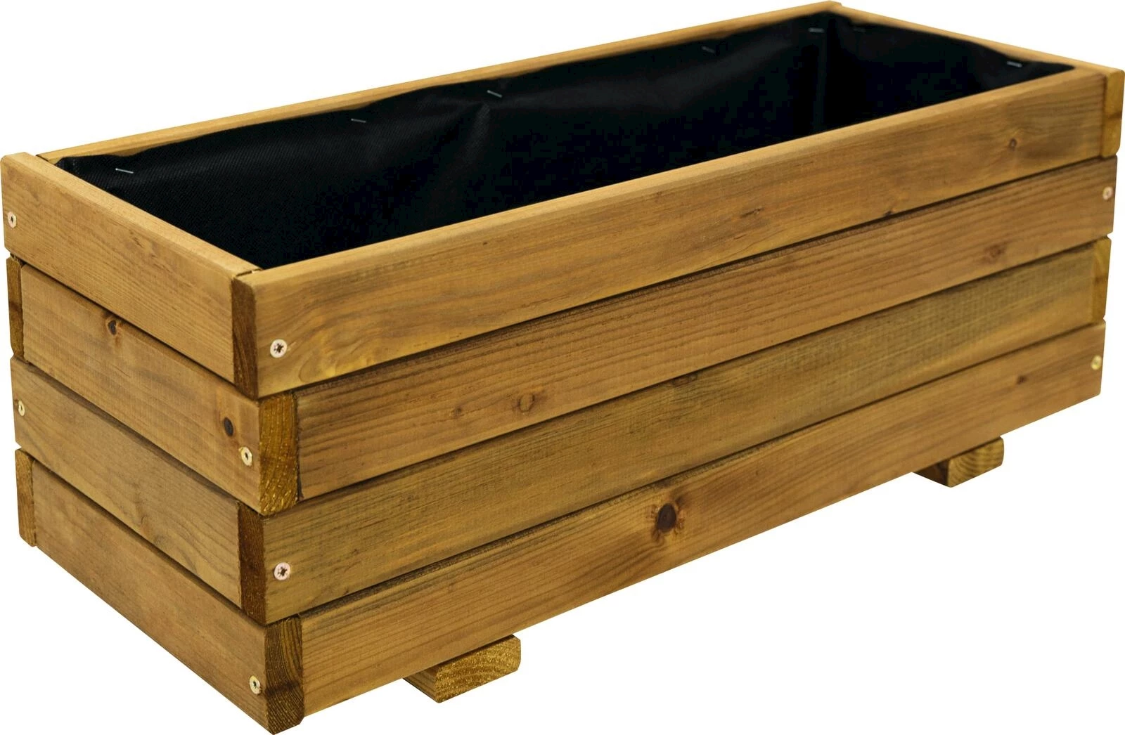 Topf Holz braun 80×40×35 cm