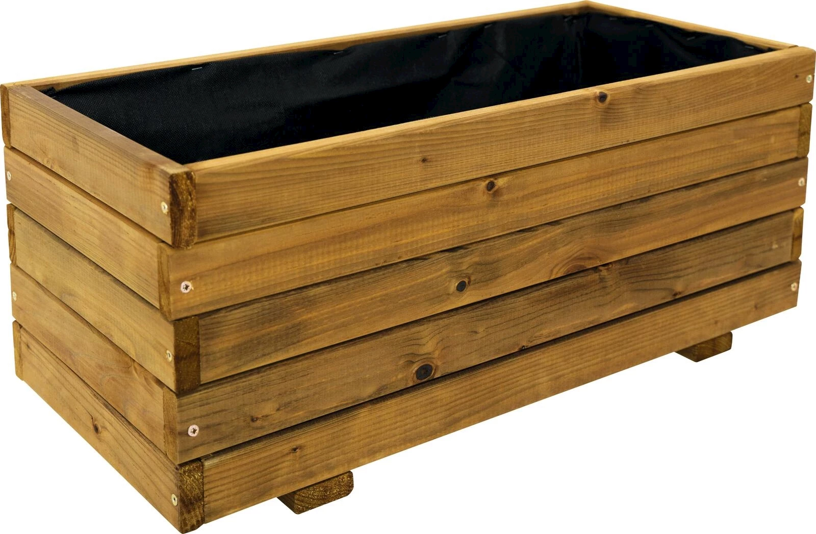 Topf Holz braun 72×31×29 cm