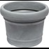 Pot Monza gris 35 cm