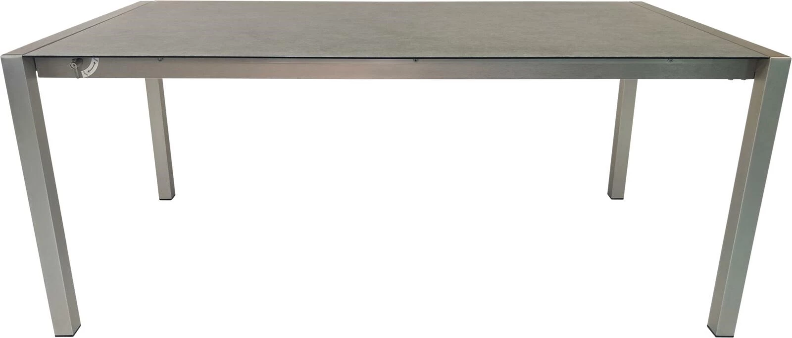 Table Alu à rallonges