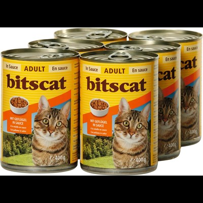 Aliment pour chats volaille 6×400g
