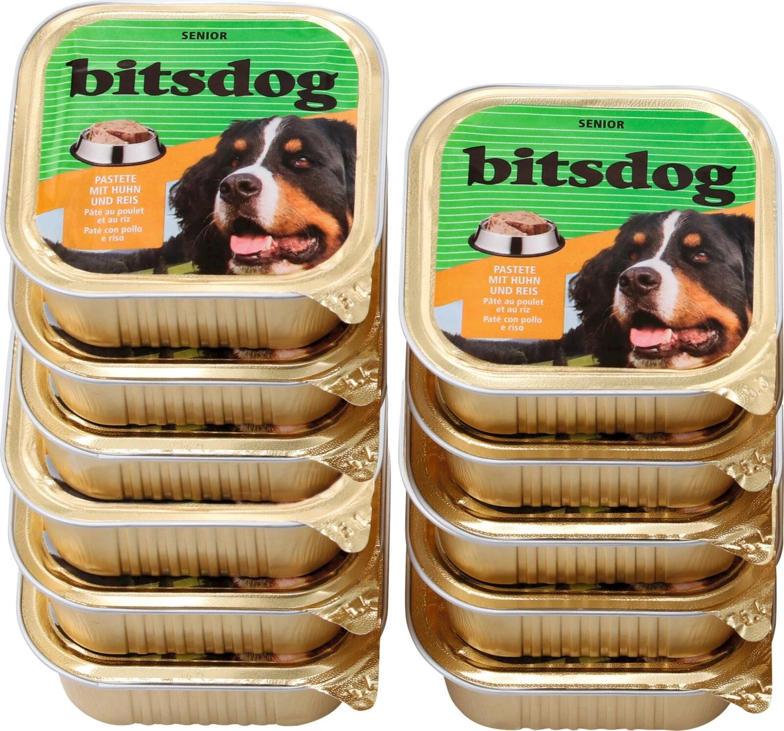 Aliment pour chiens Senior 11×150 g