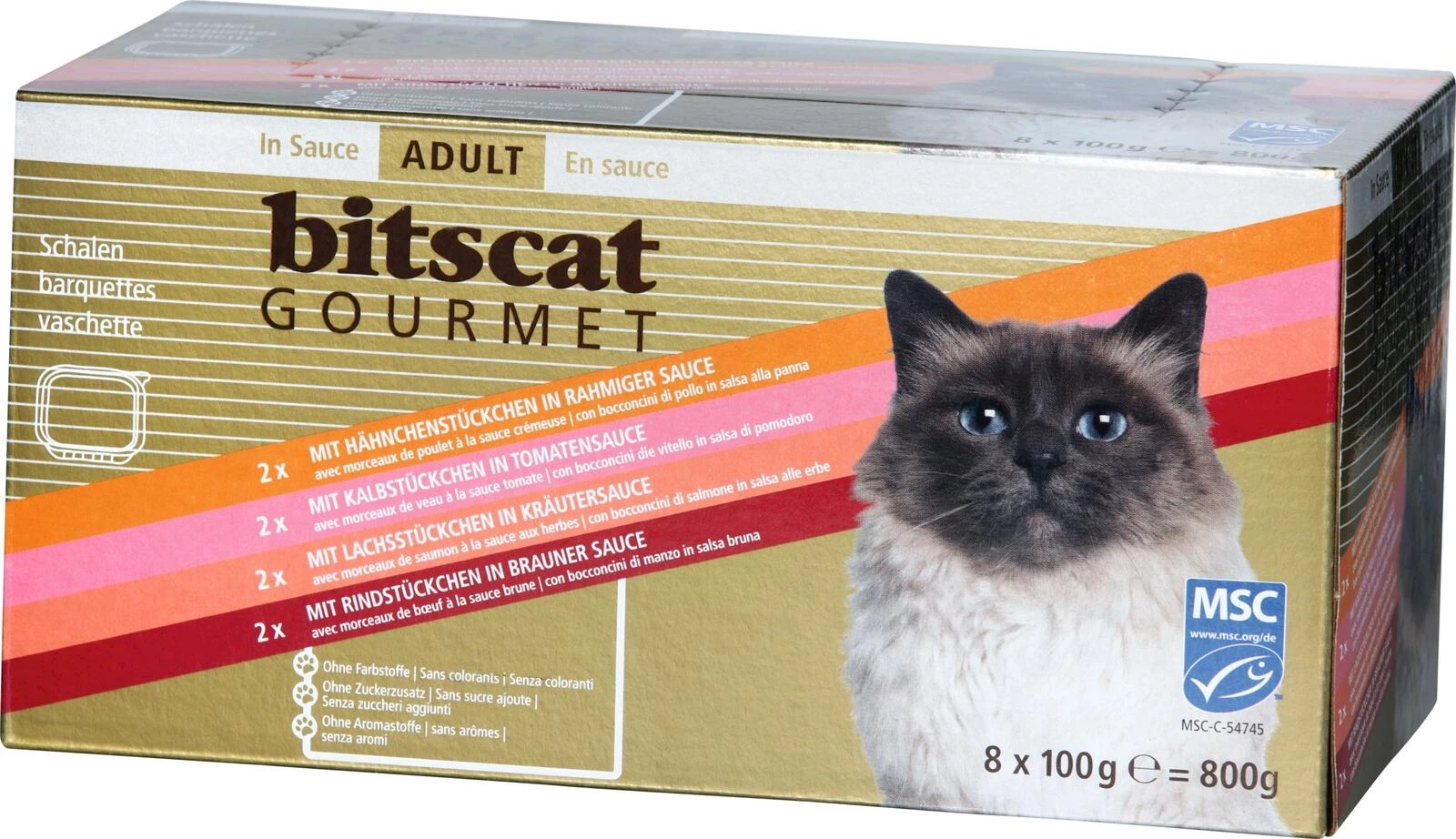 Katzenfutter haute cuisine 8×100g