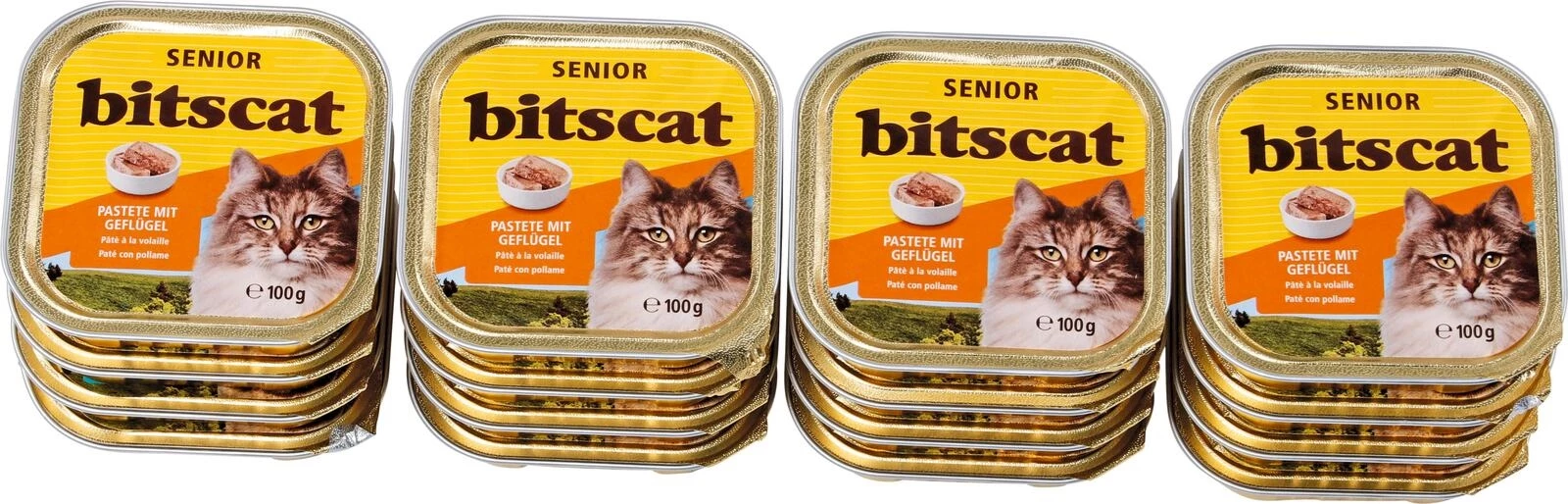 Katzenfutter Senior Terrine 16×100g