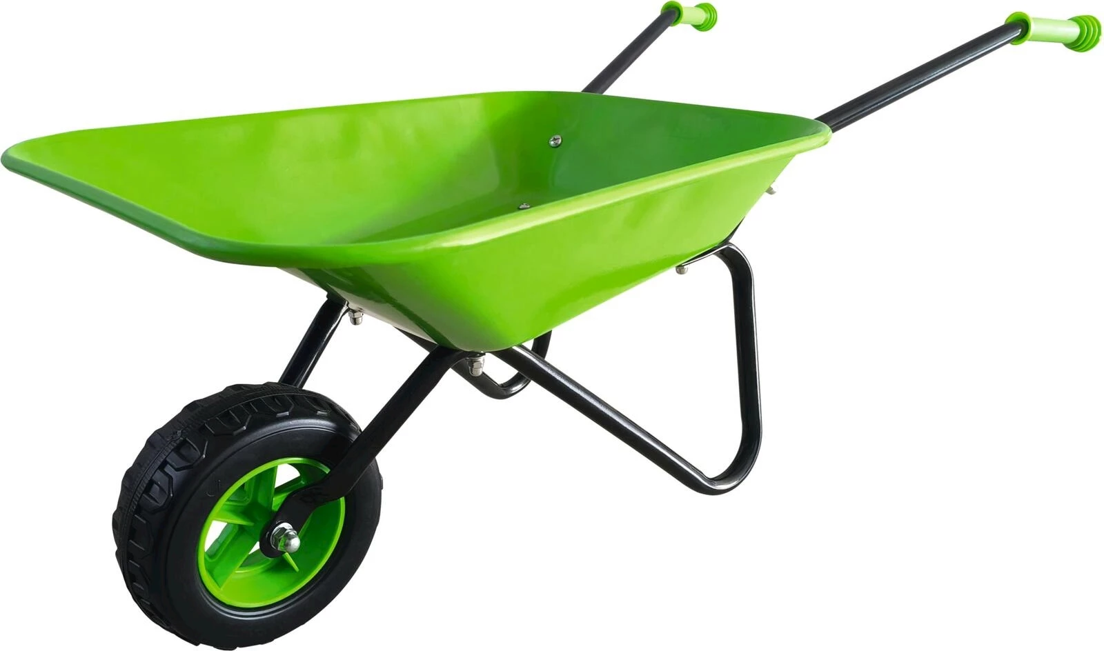 Kinderkarrette grün Metall