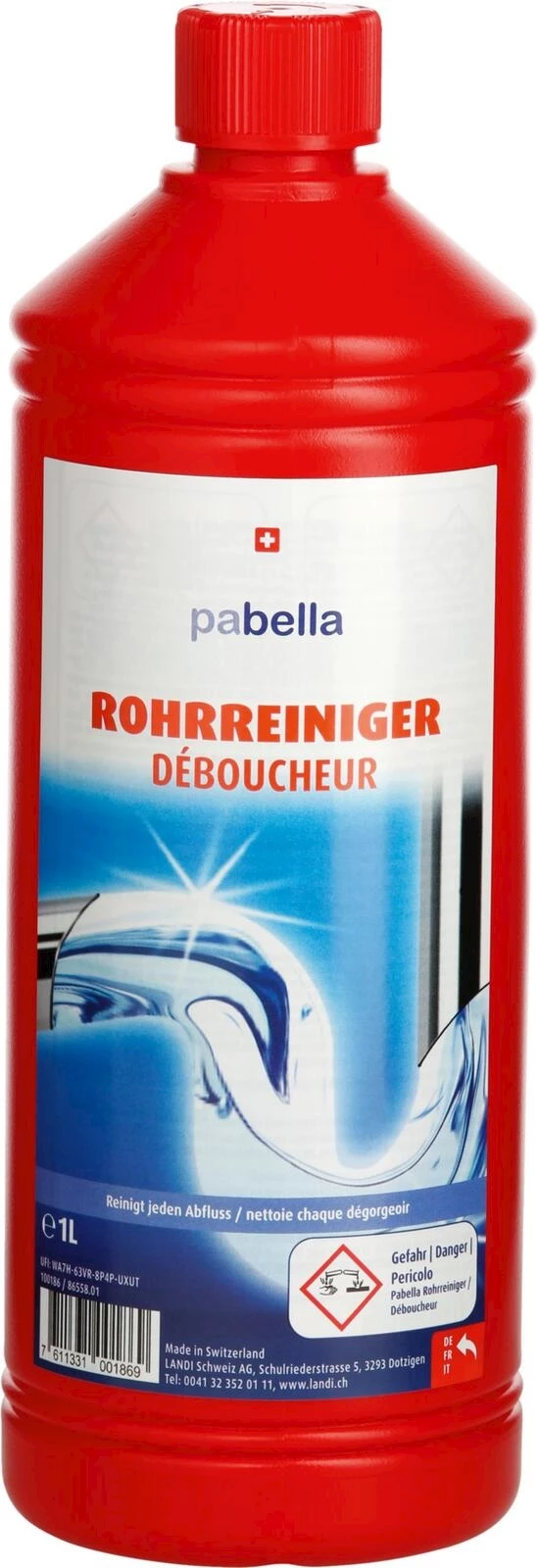 Déboucheur de tuyaux pabella 1 l