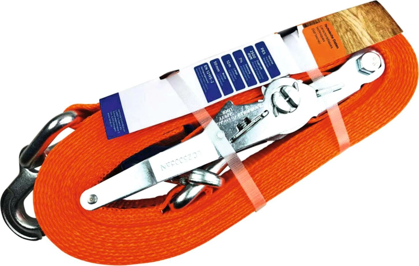 Spanngurt 2-teilig, 12 m × 50 mm II