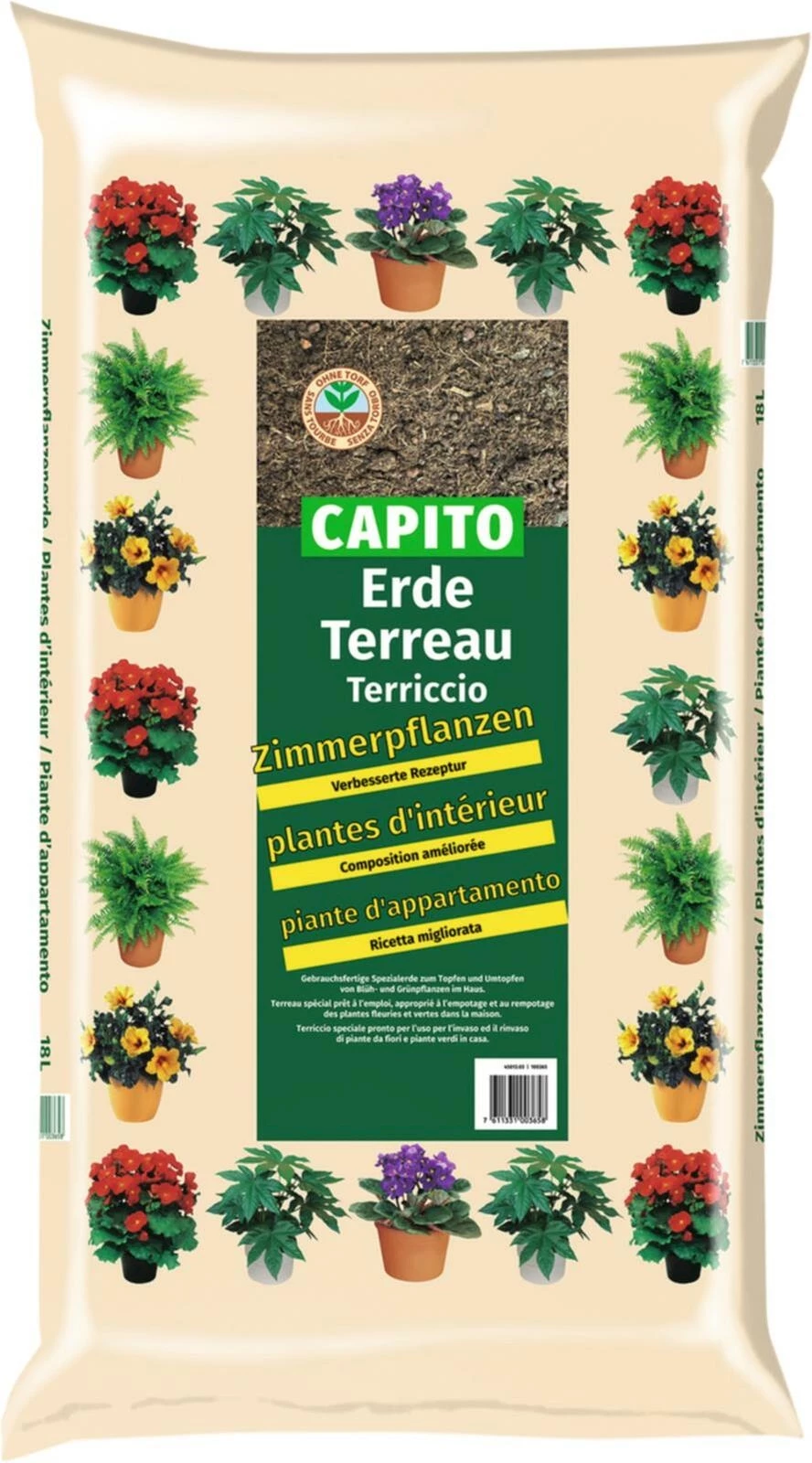 Zimmerpflanzenerde Capito 18l