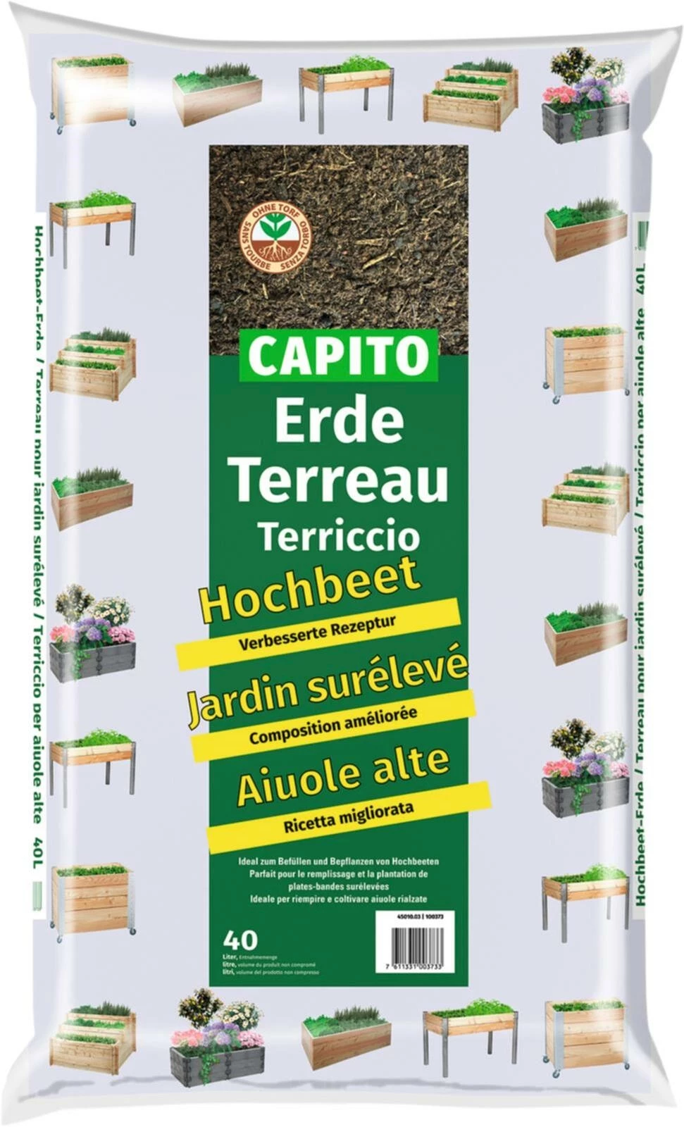 Hochbeeterde Capito 40 l