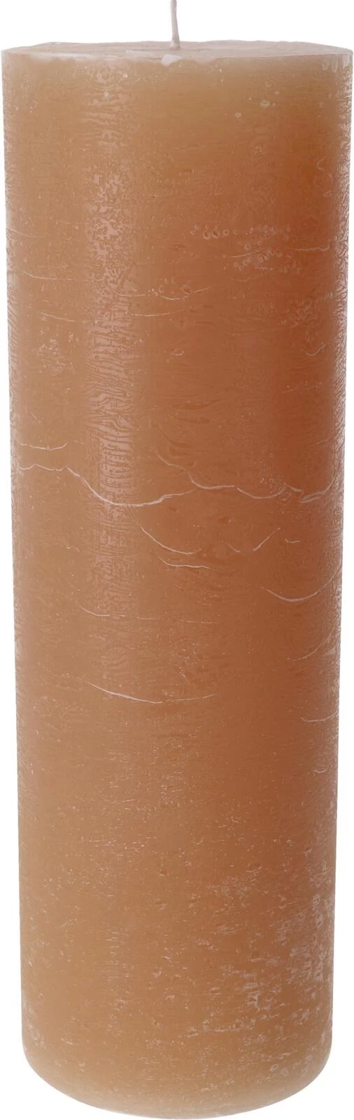 Bougie cyl. rustique 8x25 beige