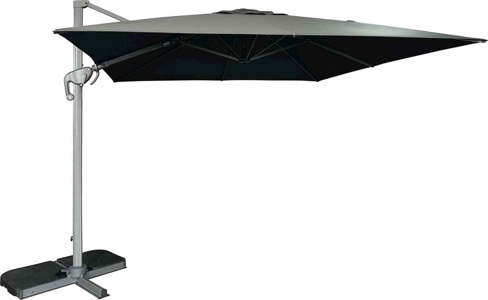 Ampelschirm 4-eckig 300×300cm