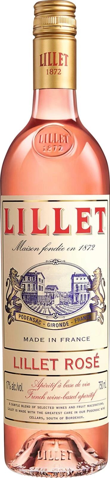 Lillet rosé 17% 75 cl