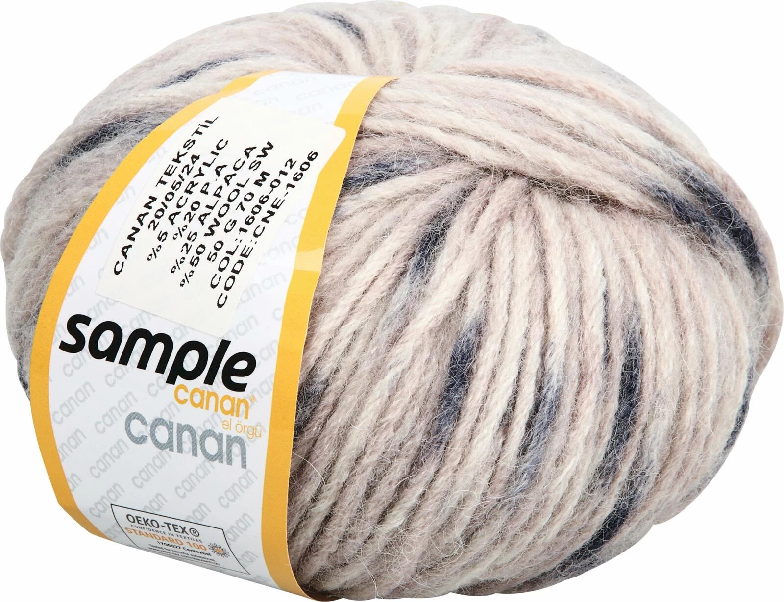 Laine a. alpaca beige/mél. DUO