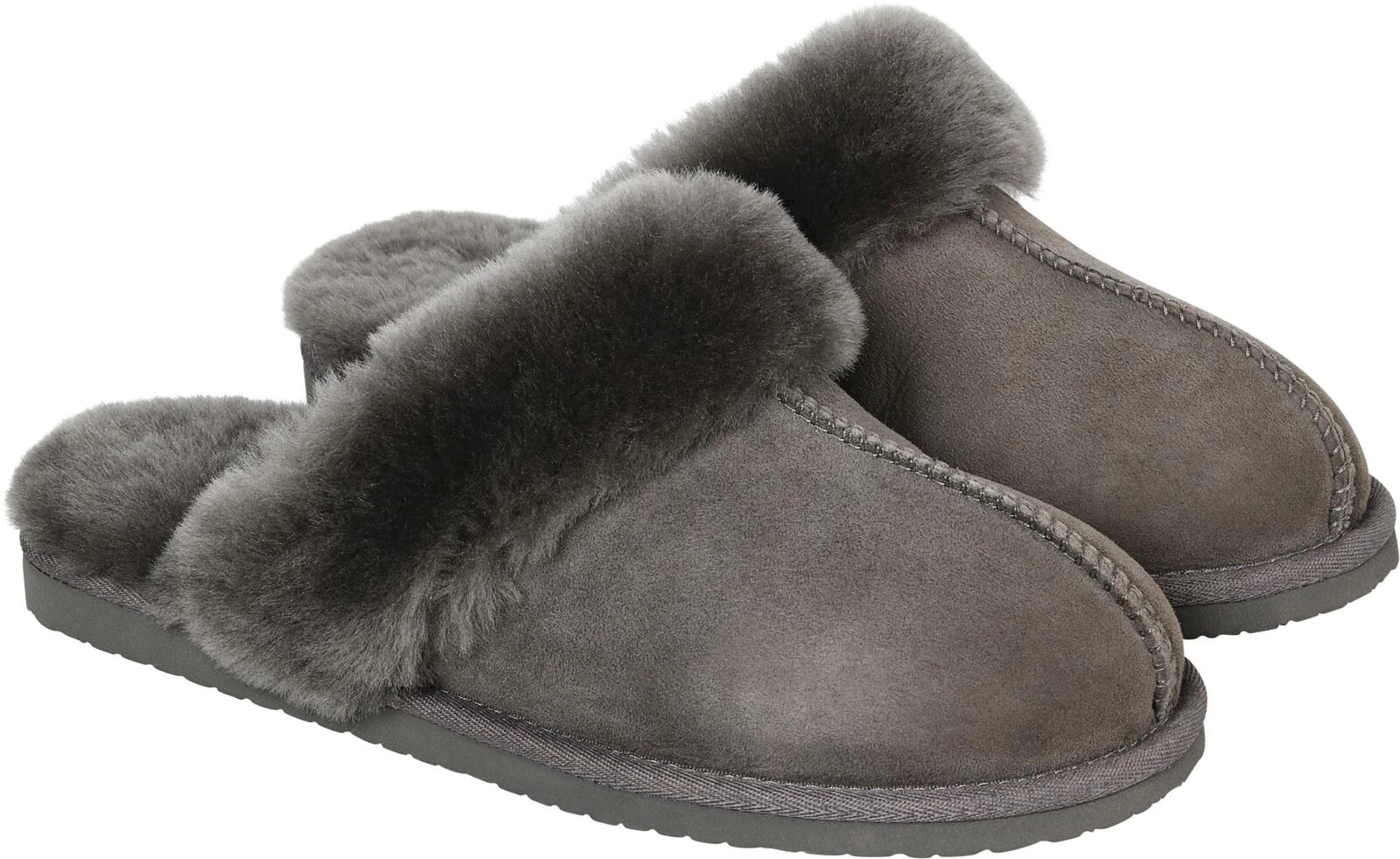 Mule peau de mouton anth. 37