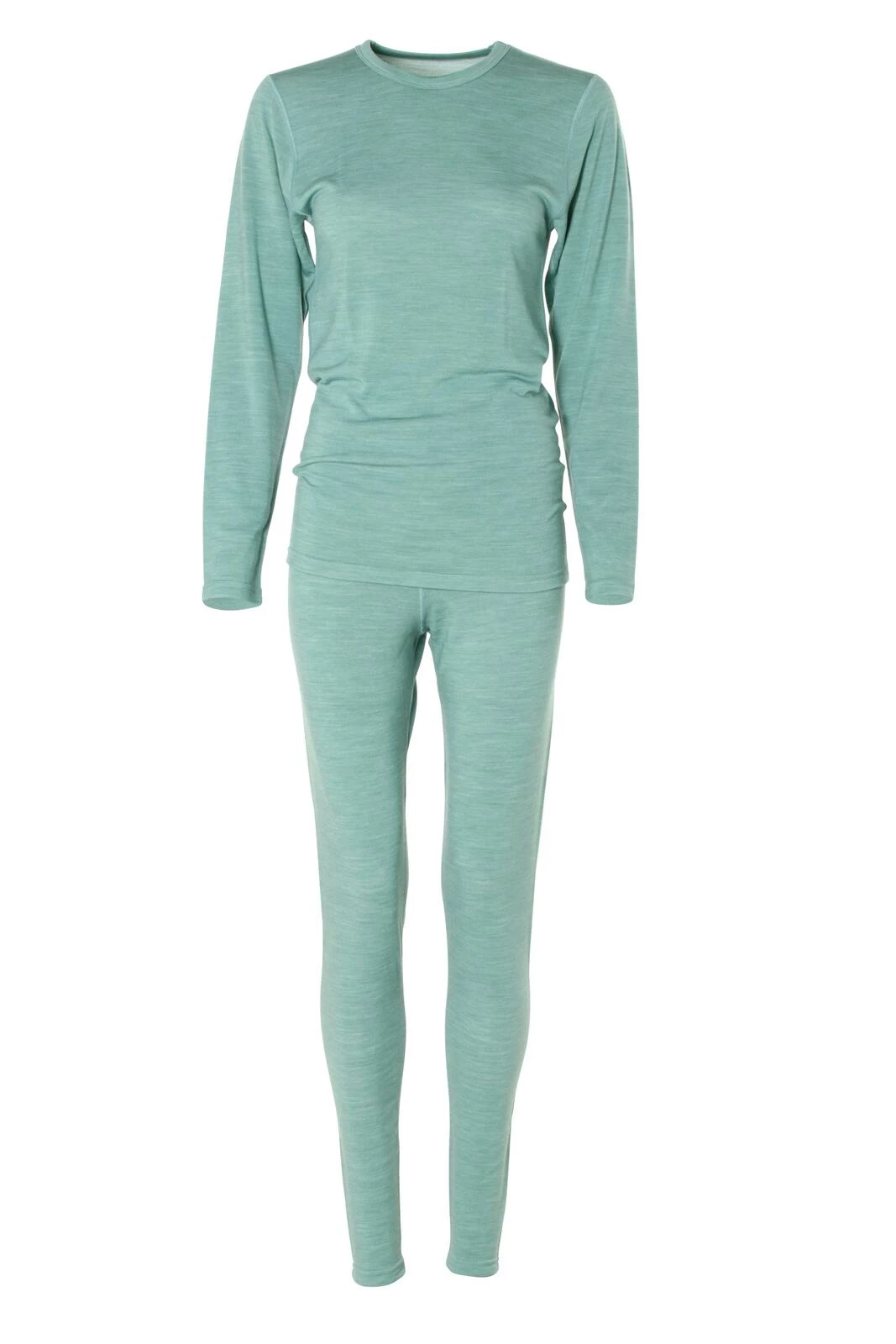 Merino Unterwäsche-Set türkis L