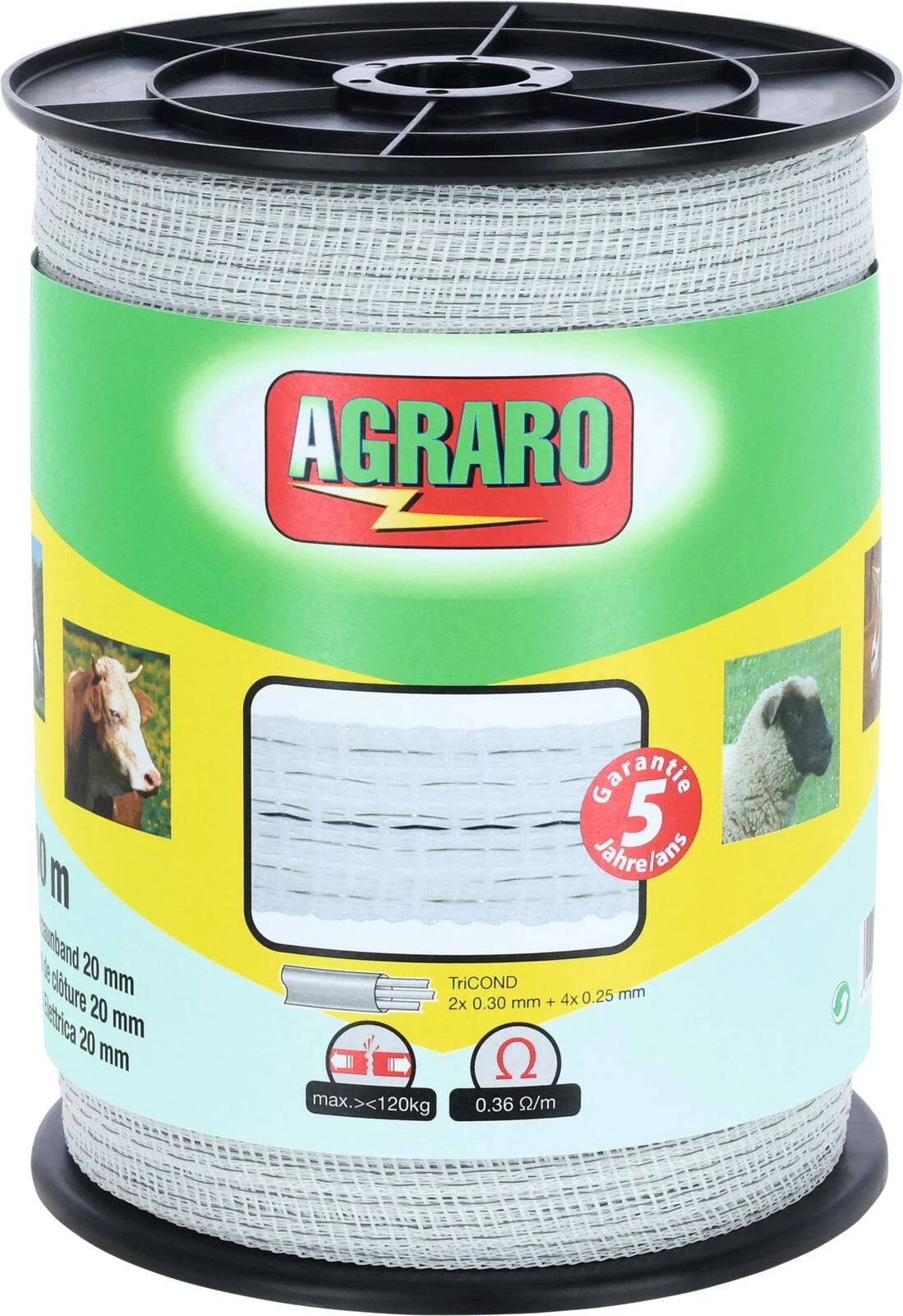 Weidezaunband 20 mm × 200 m