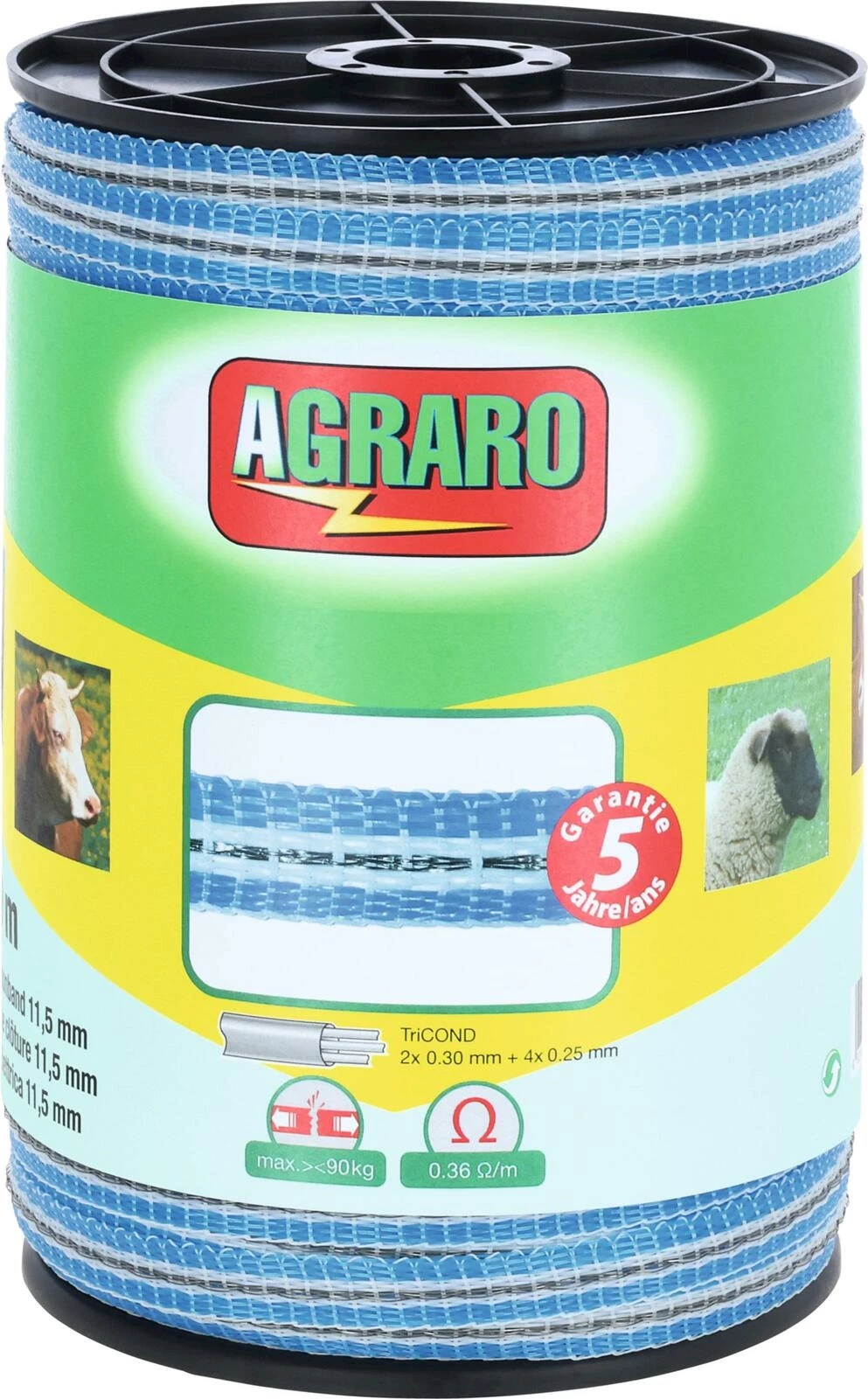 Weidezaunband 11.5 mm × 200 m