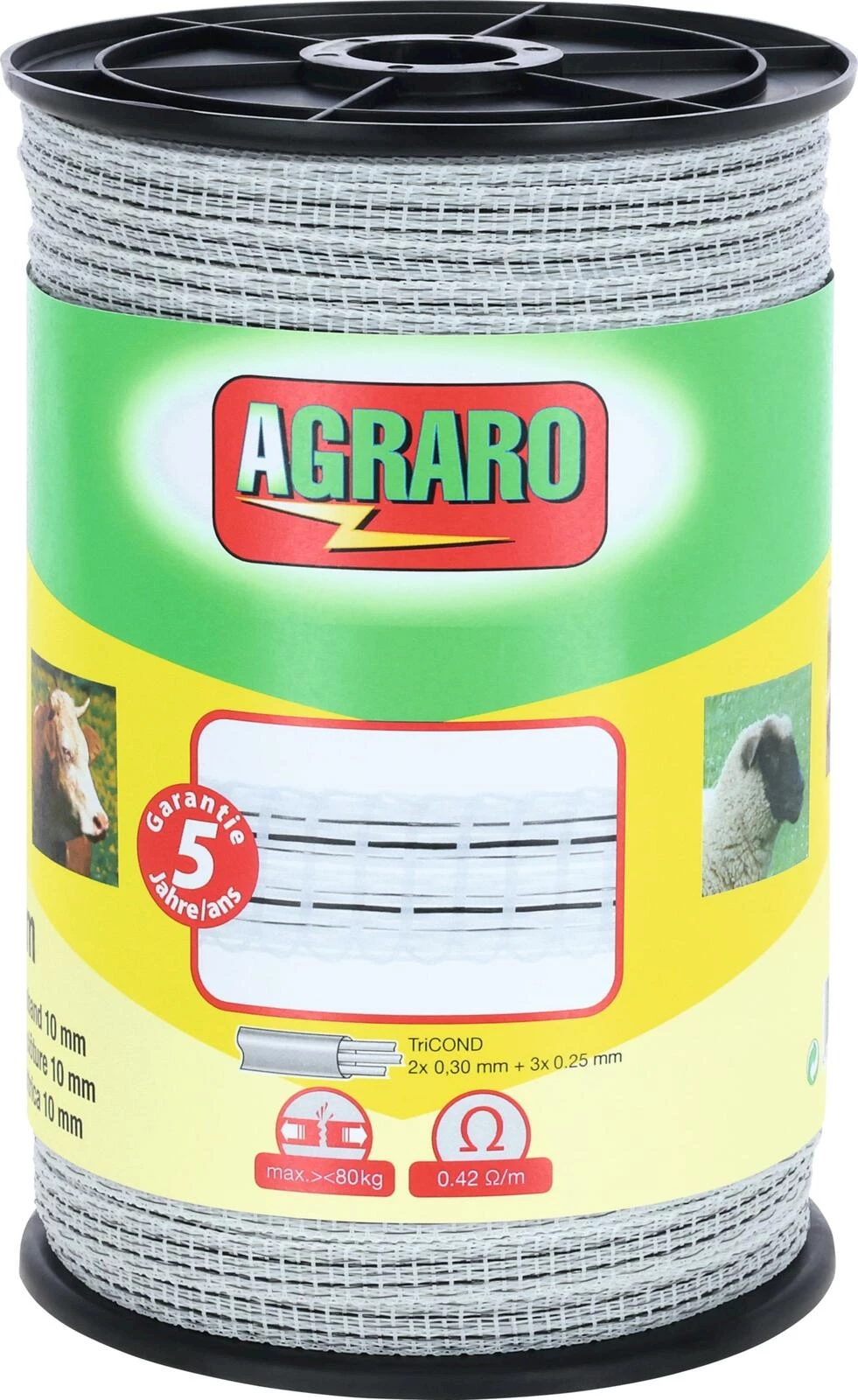 Weidezaunband 10 mm × 200 m