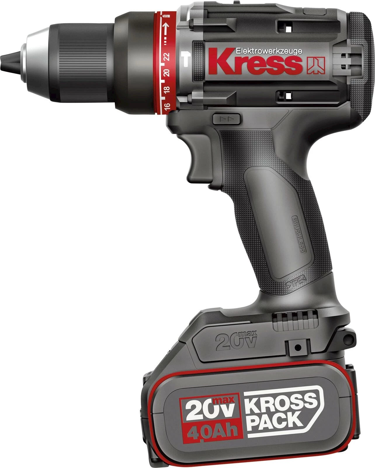 Akku-Schlagbohrschrauber Kress 20V II