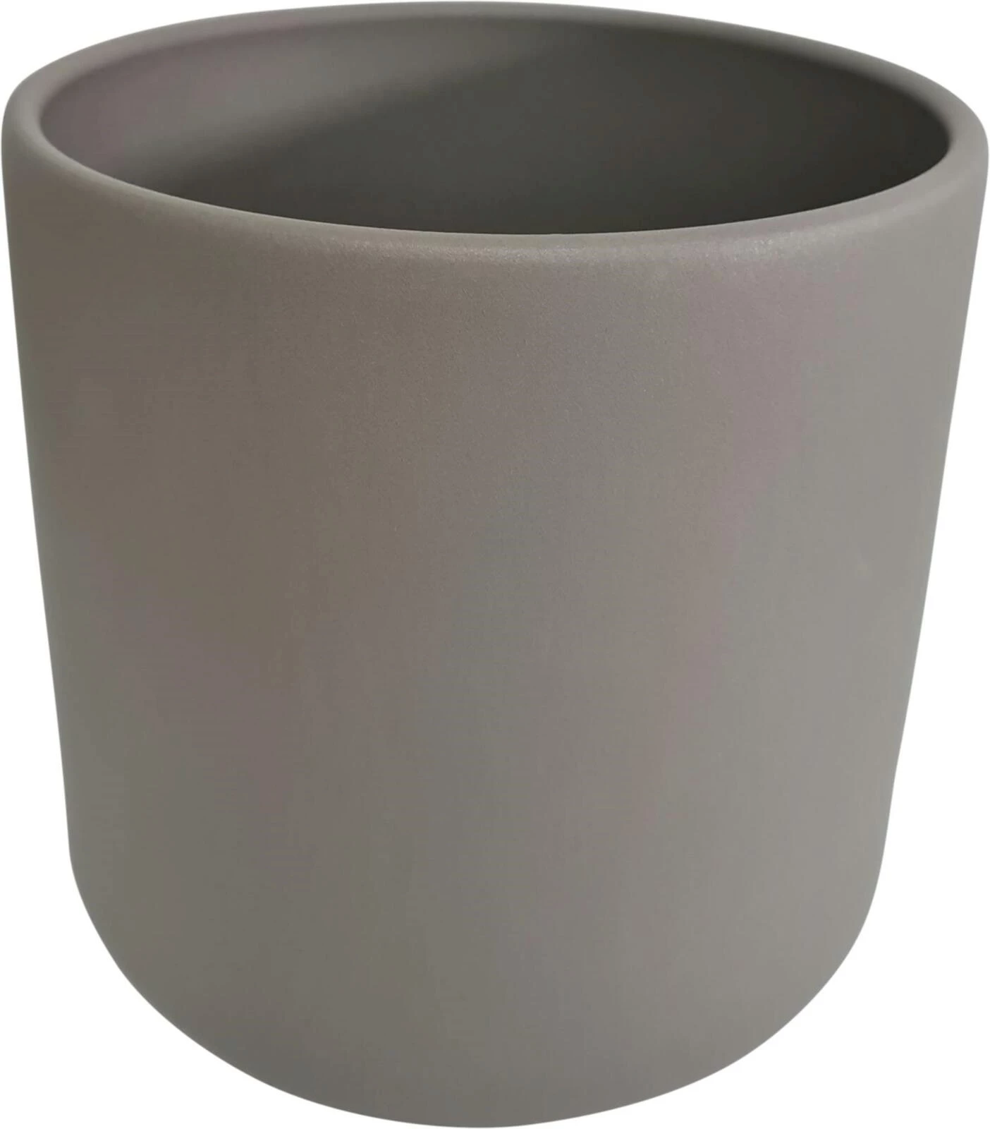 Topf taupe 19.5×17.5 cm