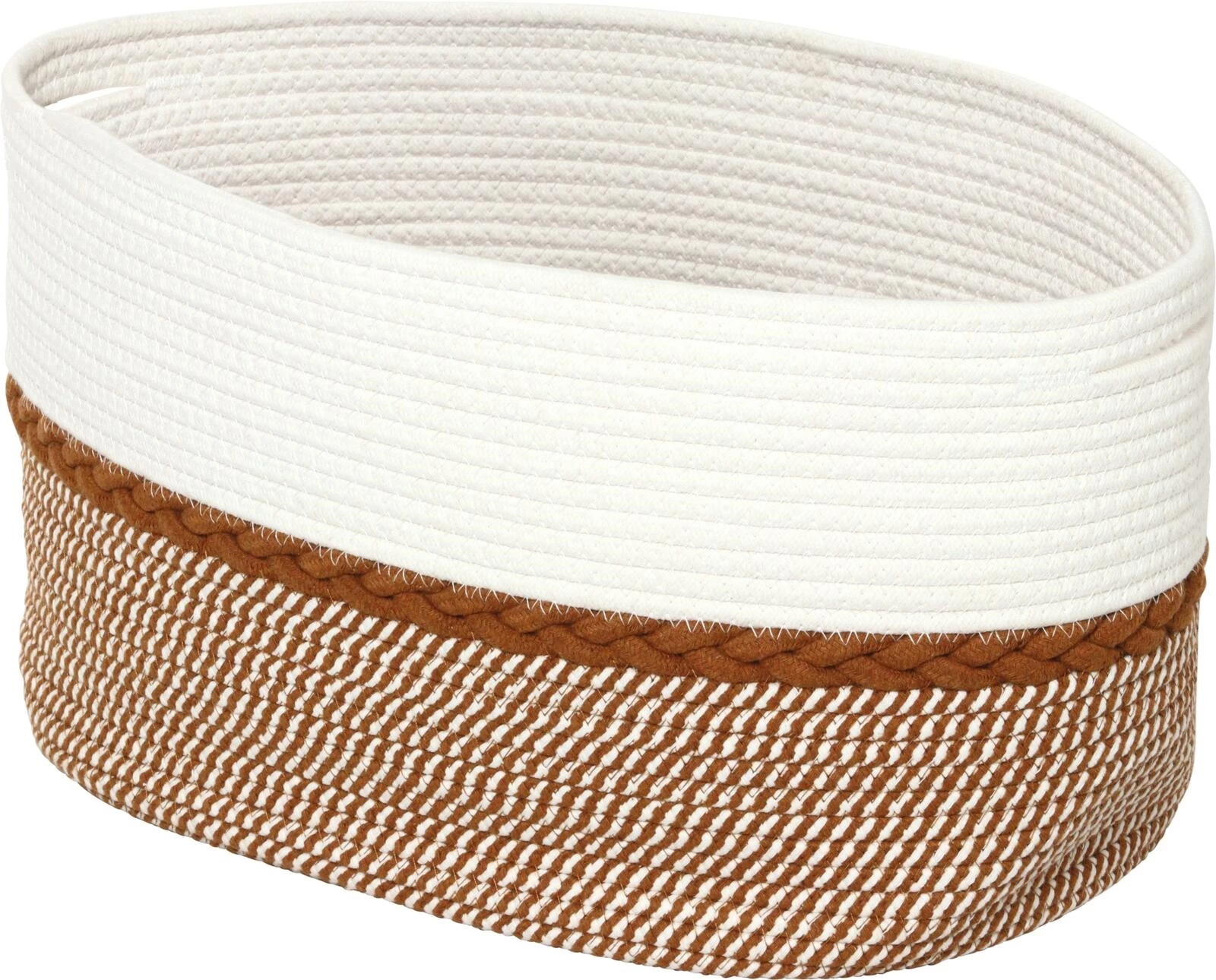 Baumwollkorb 3 Farbig L