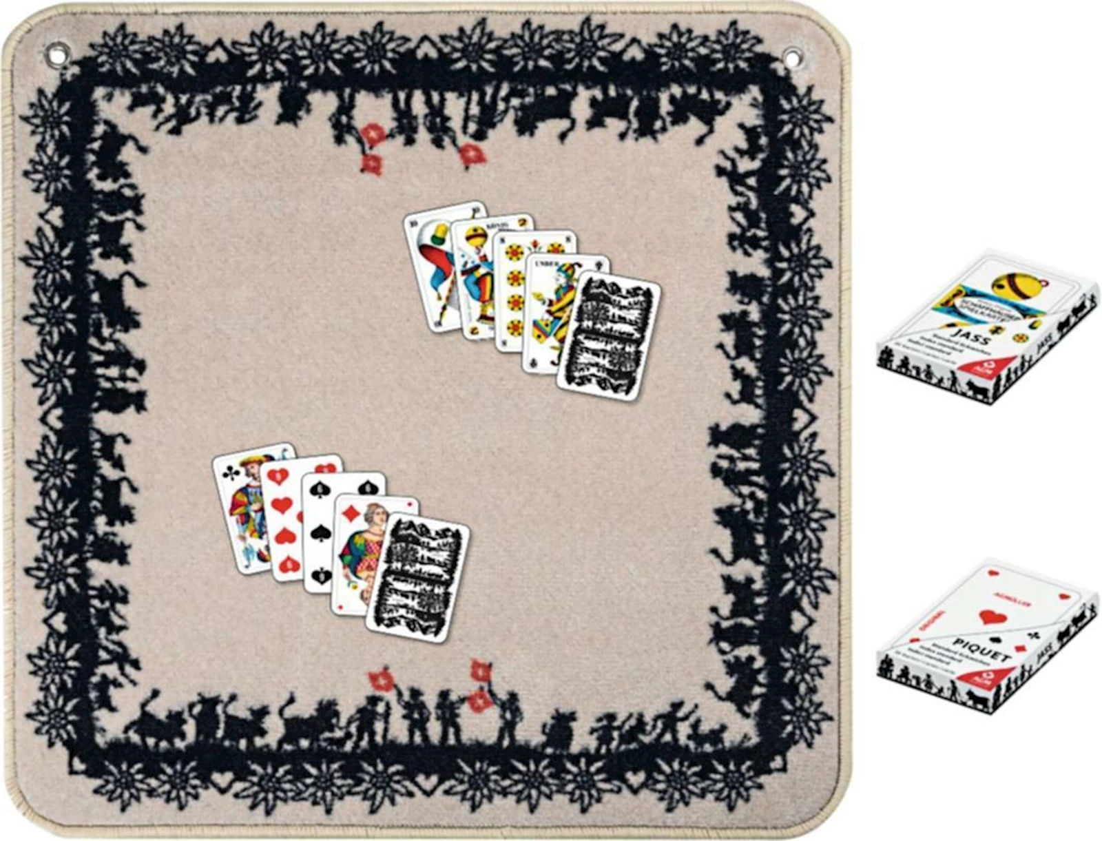 Set de jass Papier découpé