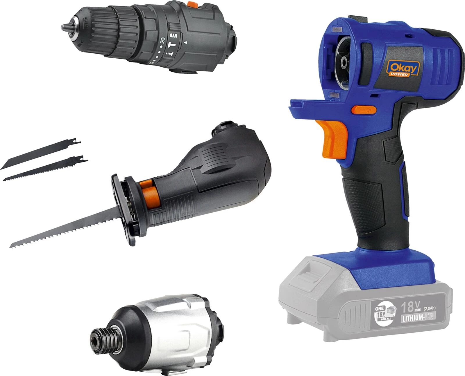 18V Visseuse 3en1 Okay Power