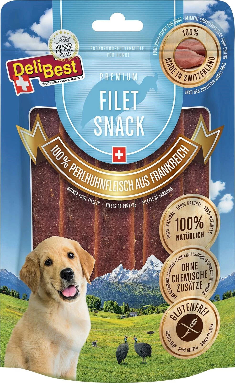 Filet Snack Perlhuhn 90 g