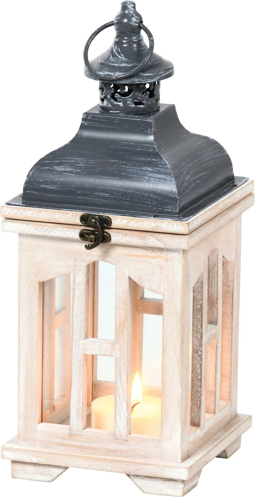 Laterne Holz Matala S