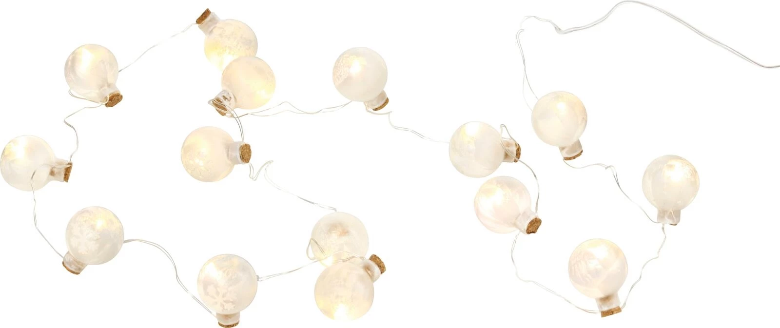 Lichterkette Glasball Ø 2,5 cm