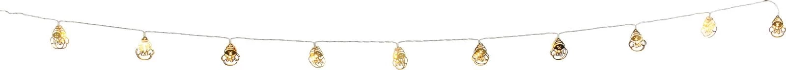 Guirlande bonhomme de neige 10 LED