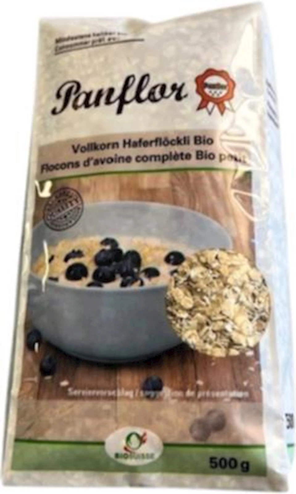 Haferflocken Bio Panflor 500 g
