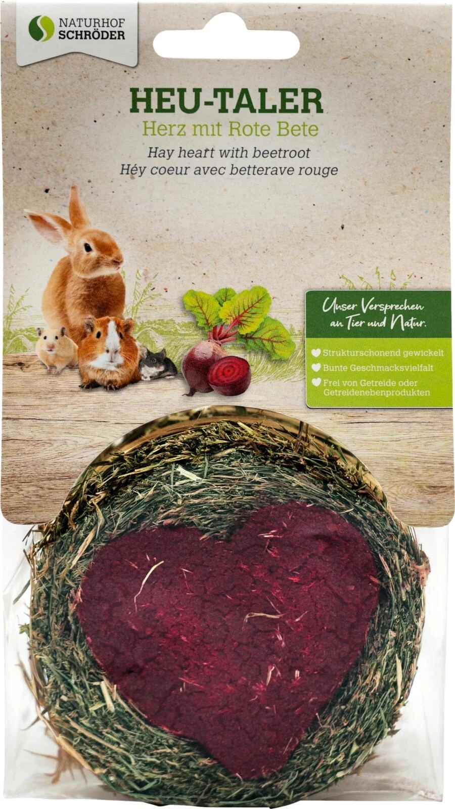 Cœur de foin avec betterave 65 g