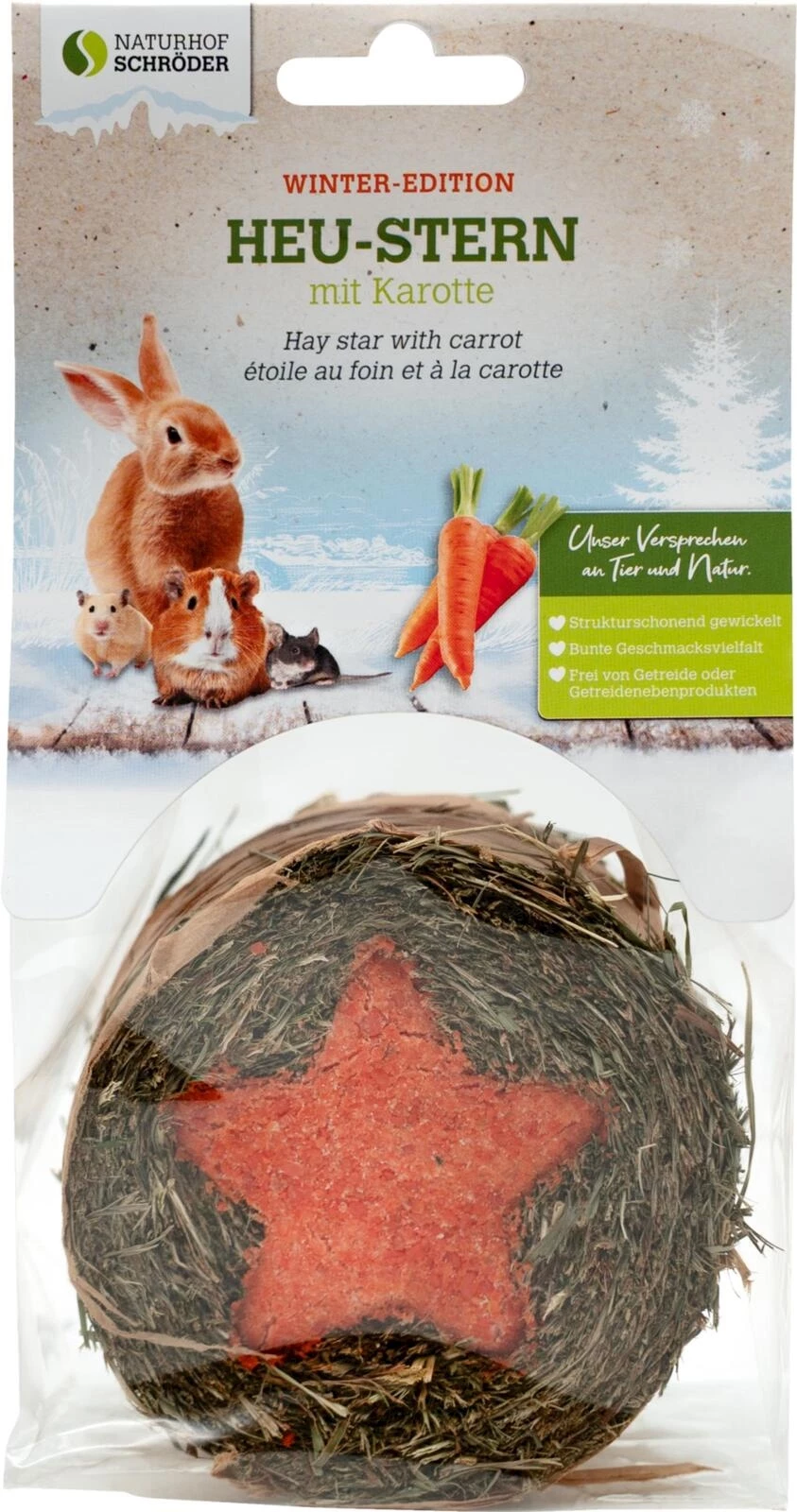 Etoile de foint carotte 65 g