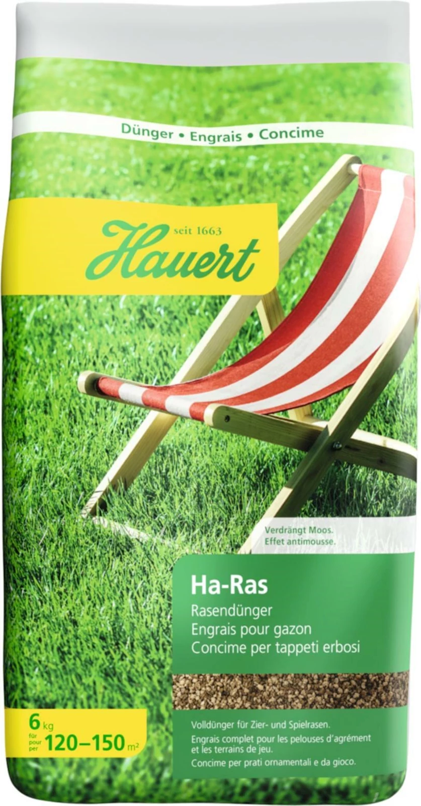 Rasendünger Ha-Ras HBG 6 kg