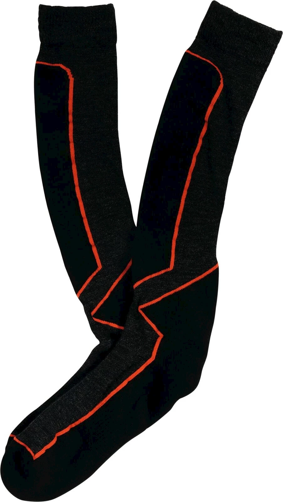 Skisocken Duo sch./ora. 39/41