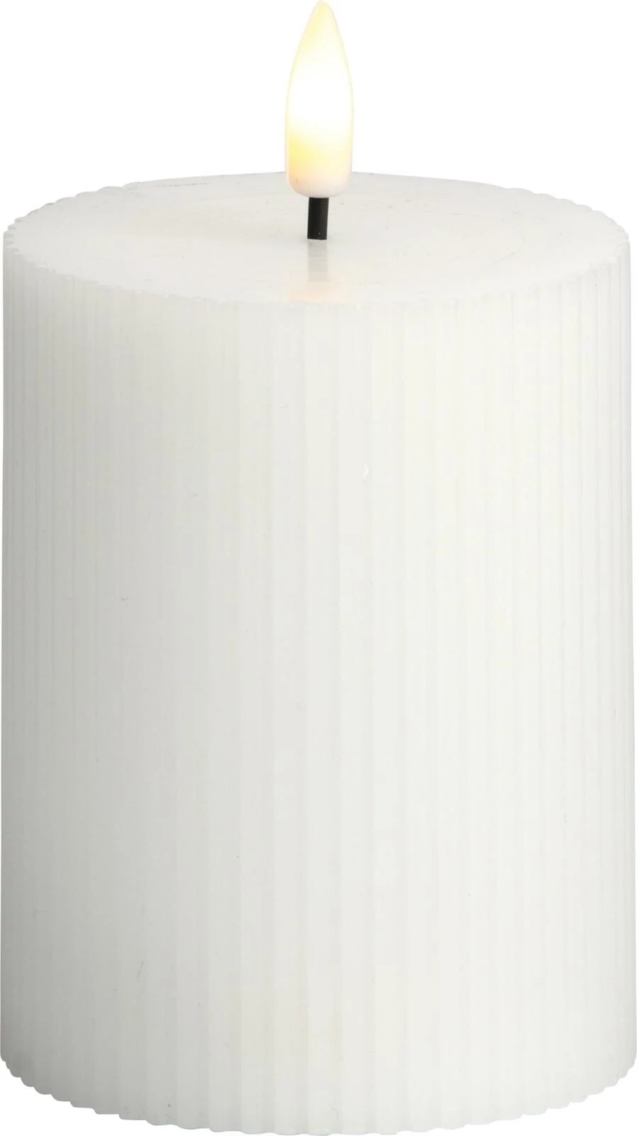 Bougie LED rayé avec minuterie