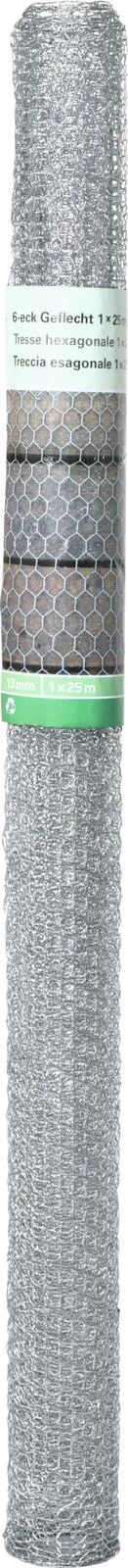 6-eck Geflecht 1×25m 13mm