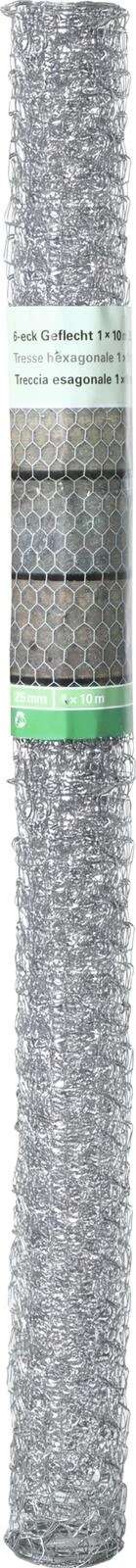 6-eck Geflecht 1×10m 25mm