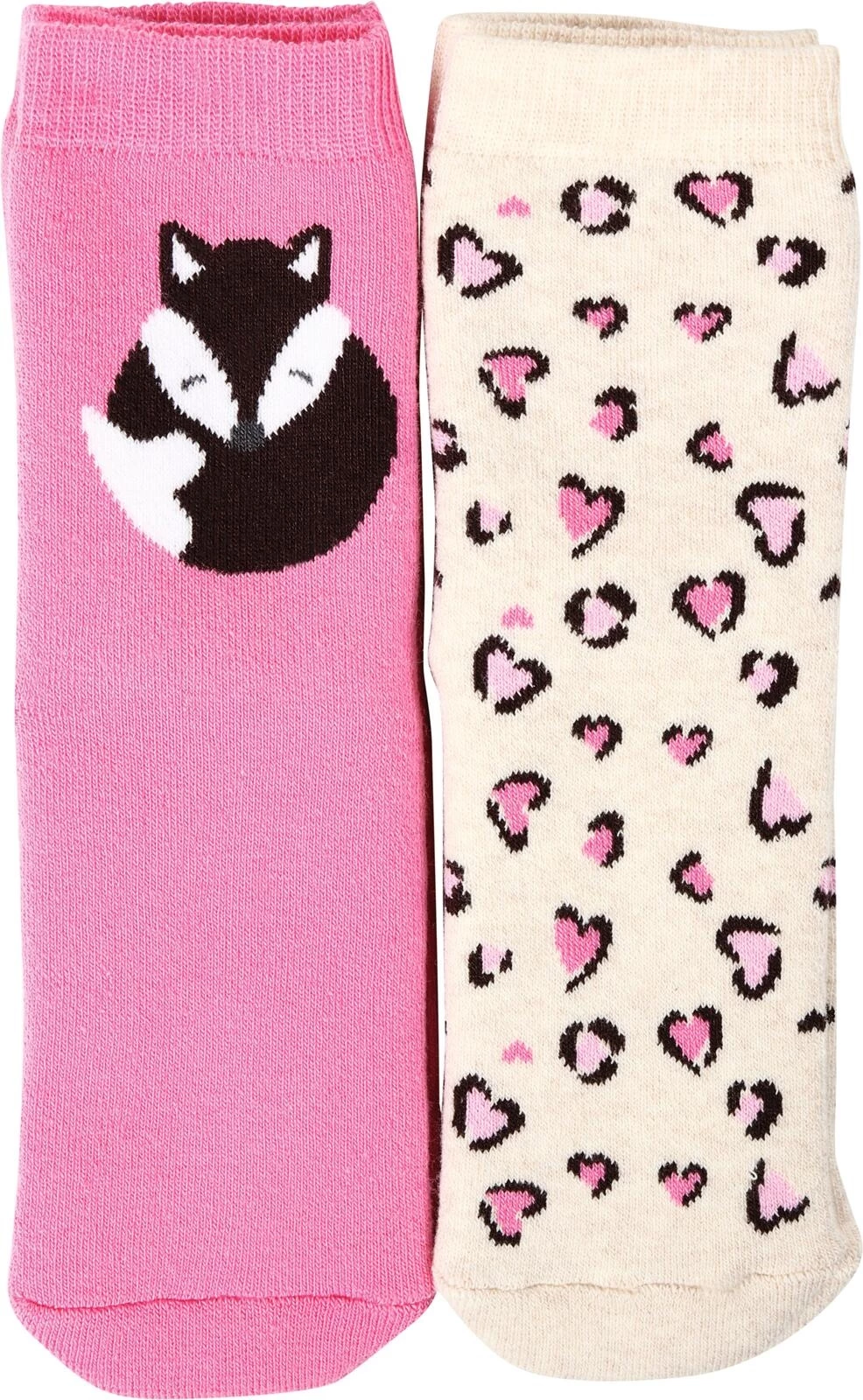 Chausse. Antigliss rose/gris 25-27