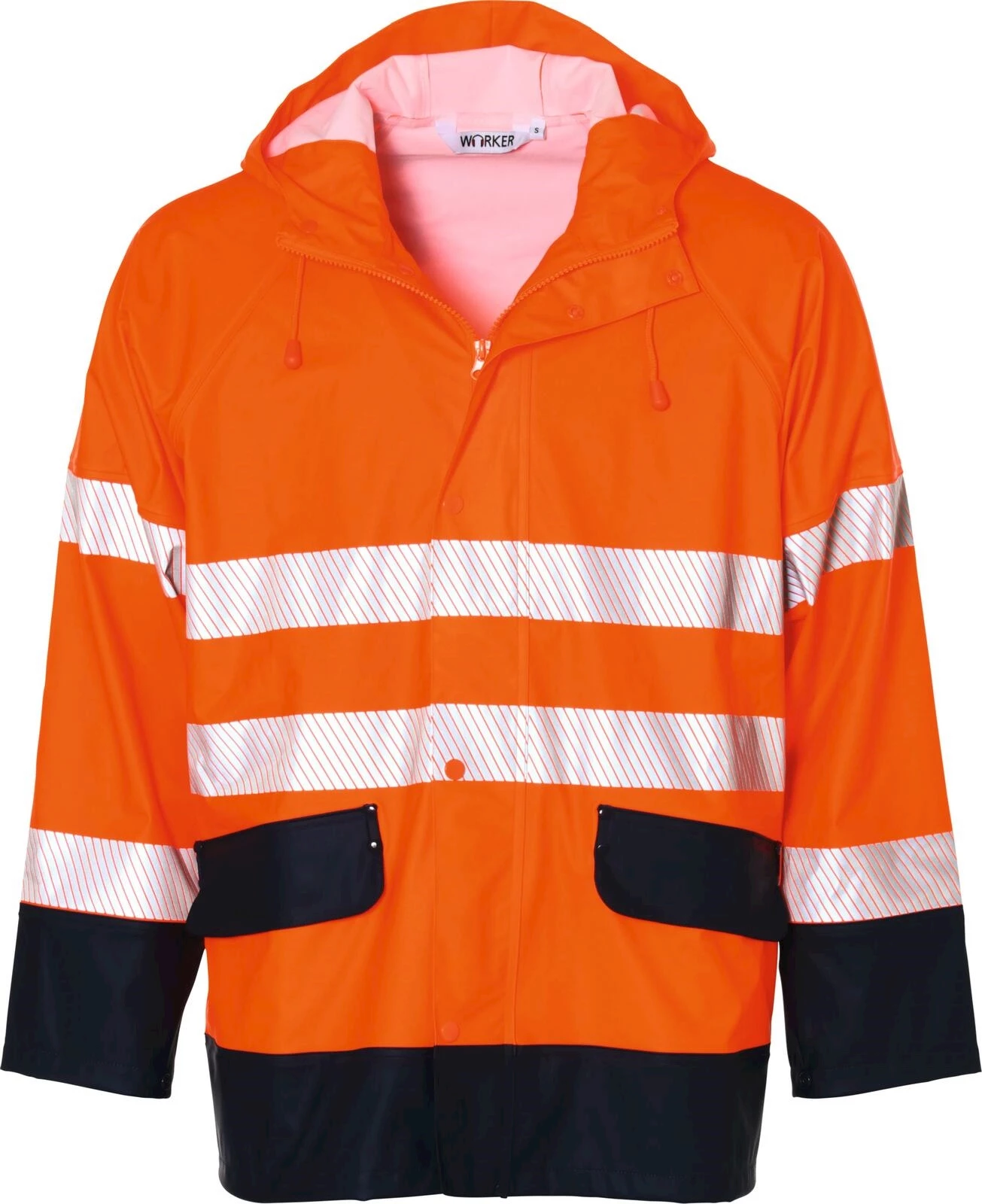Veste d. pluie d.sécurité or. L