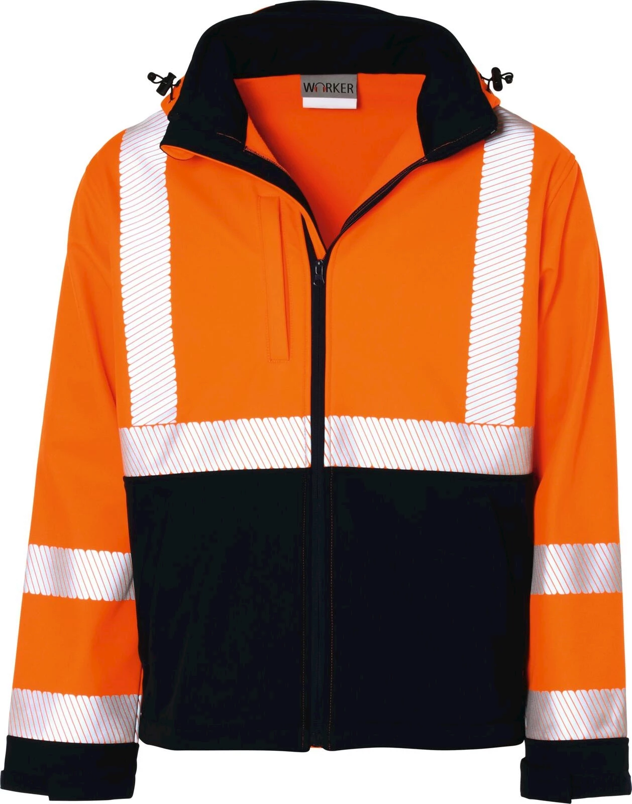 Softshelljacke Warnschutz or. XXL