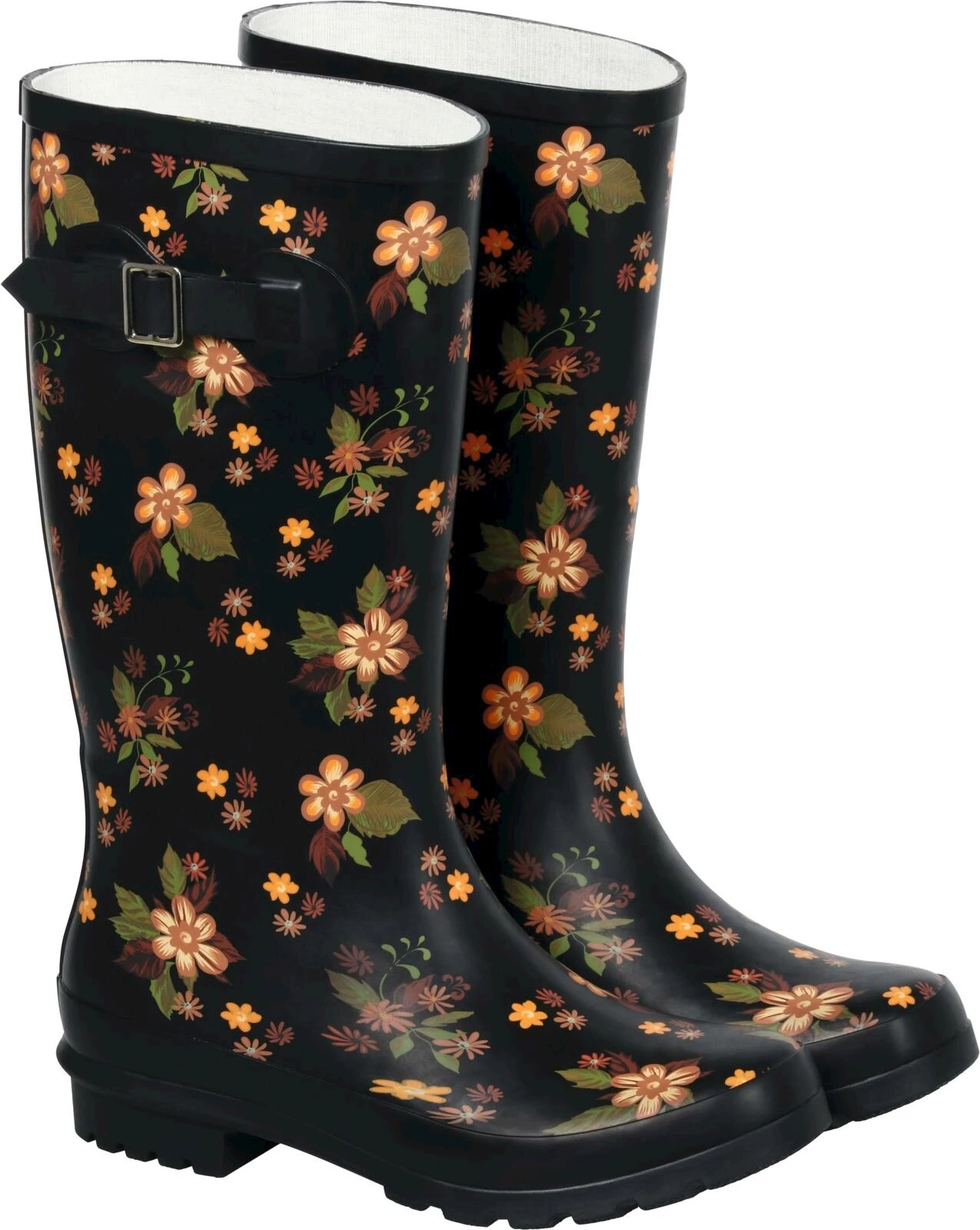 Bottes de pluie noir/or. 39