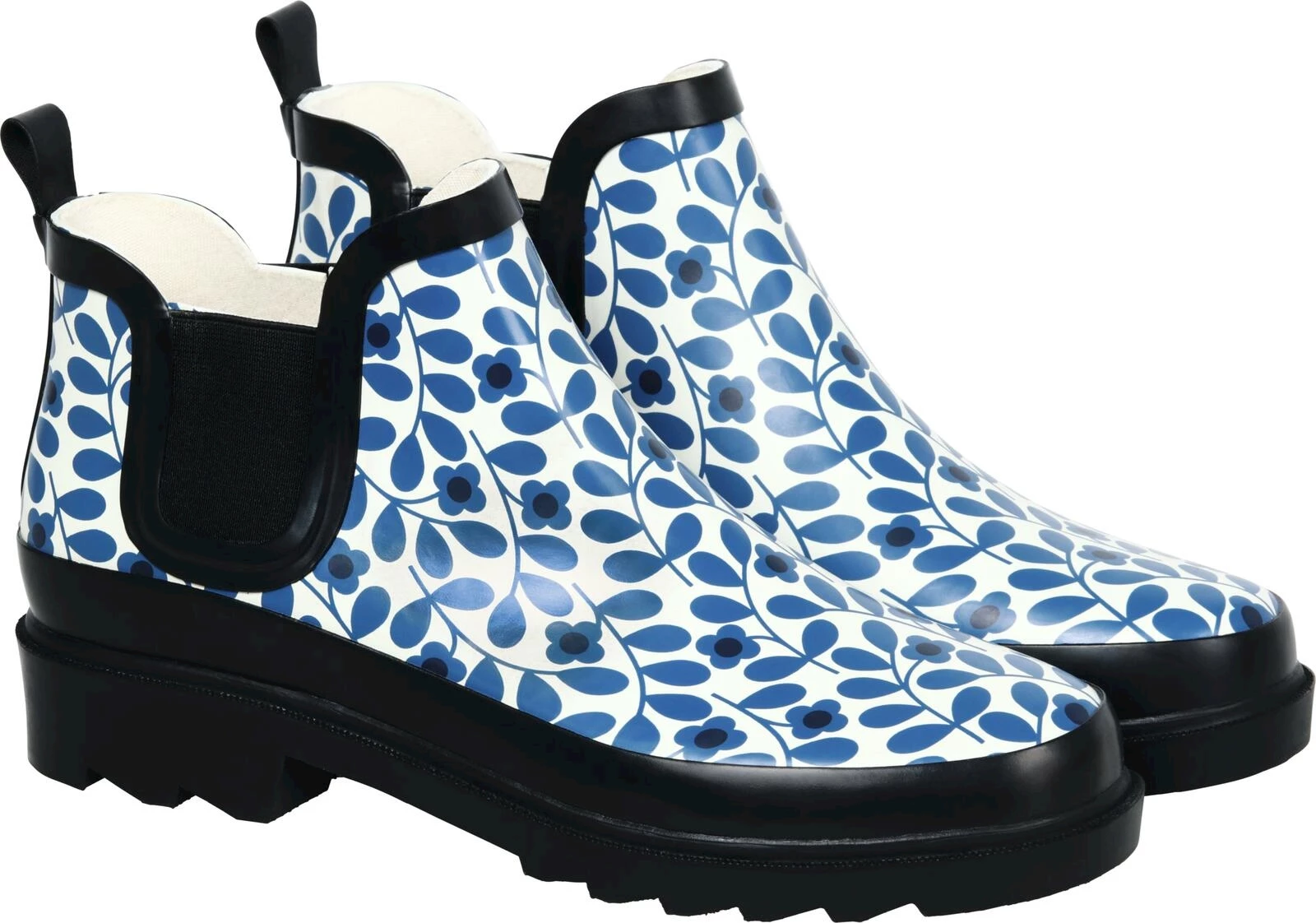 Gummistiefeletten blau 37