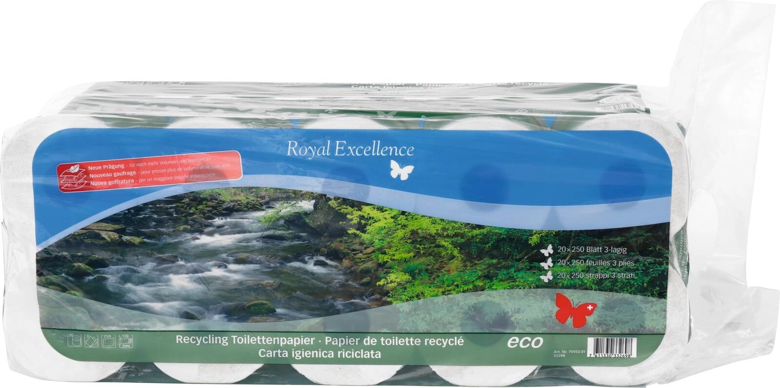 Papier toilette eco+