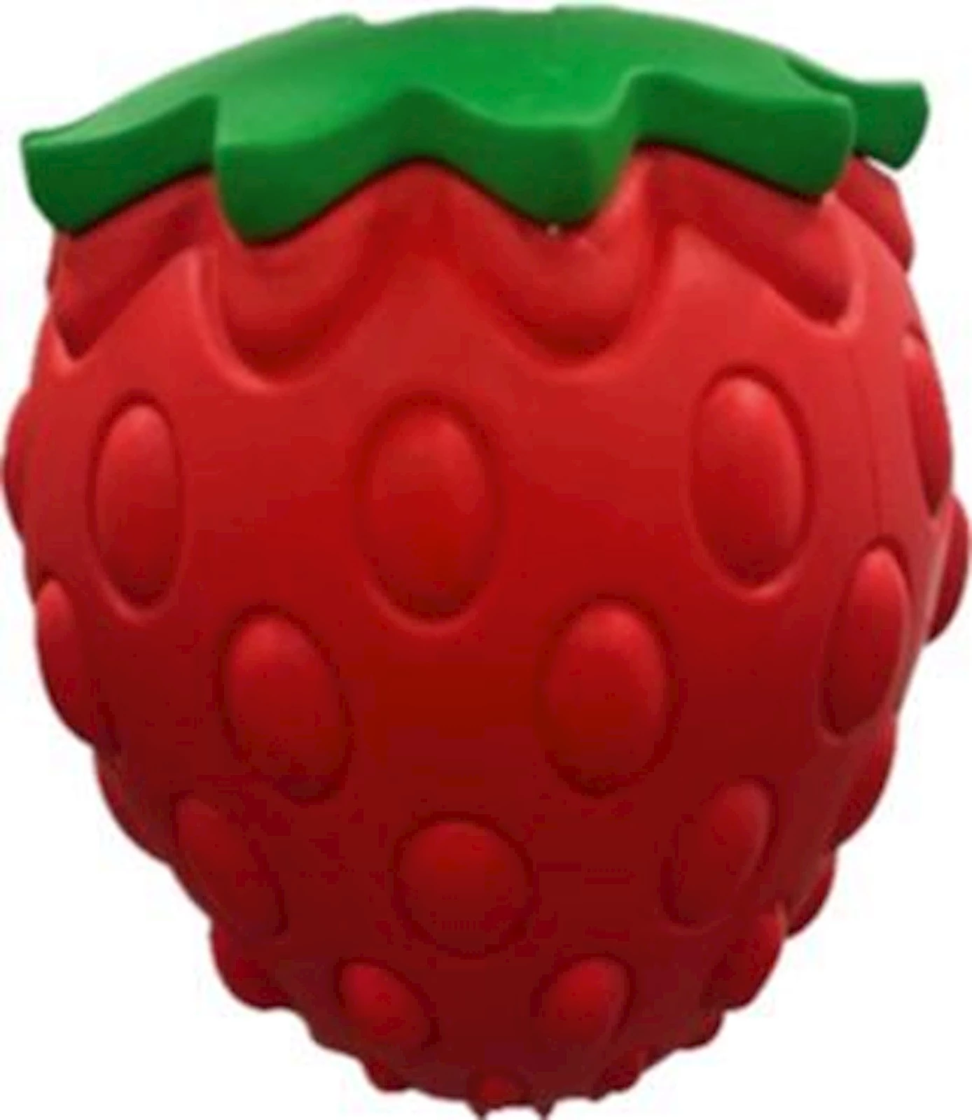 Hundespielzeug Snack-Erdbeere